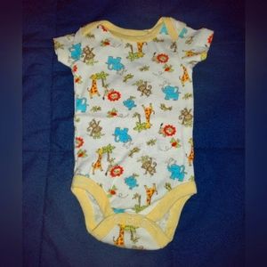 5 for $10 Kid's Club Baby Animal Onesie Size 3 Months